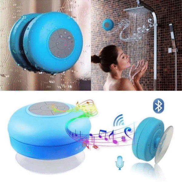 Parlante Bluetooth Para Ducha Resistente Al Agua - Image 3